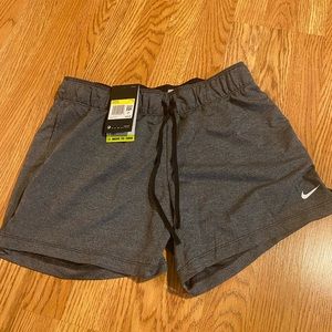 Nike Dri-Fit gray shorts women’s small. Never worn, with tags.